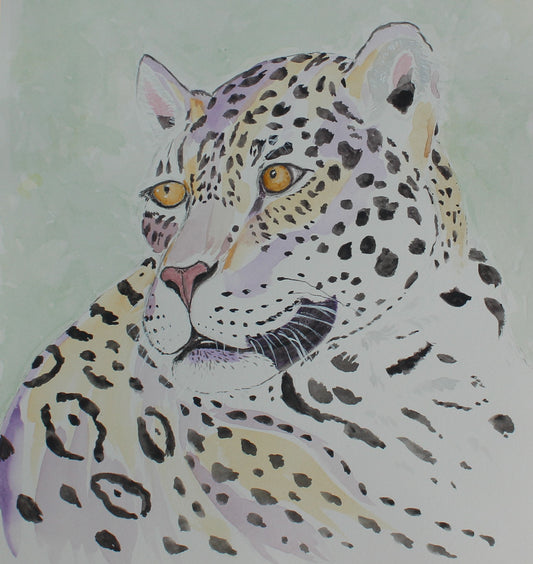 Watercolor Jaguar